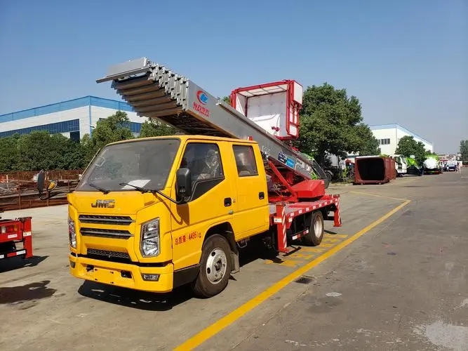 防城港附近云梯车出租 砂石搬运